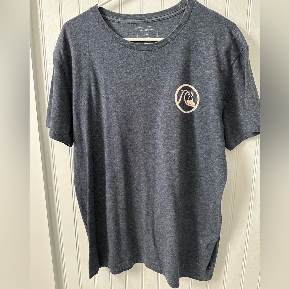Quiksilver men’s palm tree tshirt size L